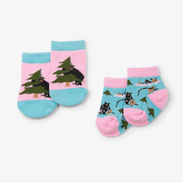 Pink Two pack Baby Socks